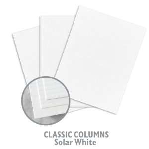  CLASSIC COLUMNS Solar White Paper   250/Package Office 