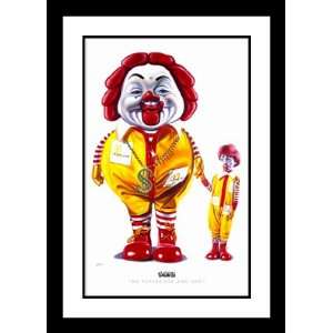   Framed and Double Matted MC Supersized and Son   2006: Home & Kitchen
