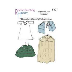    18th Century Womens Underpinnings Pattern: Arts, Crafts & Sewing
