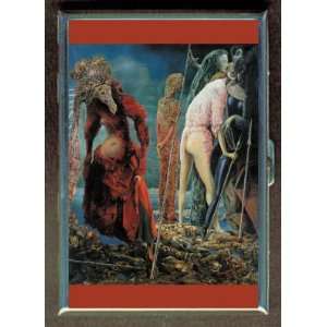 MAX ERNST ANTIPOPE CREEPY ID Holder, Cigarette Case or Wallet MADE IN 