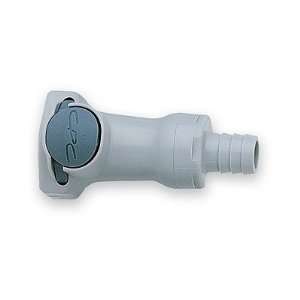 Quick disconnect fittings, Valved hose barbs, PP, 3/8:  