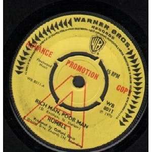   INCH (7 VINYL 45) UK WARNER BROS 1970: RUMBLE (70S GROUP): Music