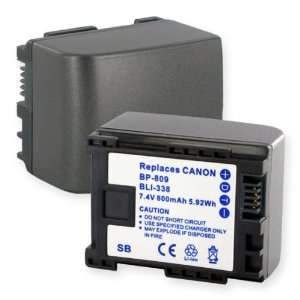  Canon FS100 (Internal Fit) Replacement Video Battery 