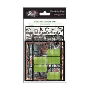 Glitz Design Love Games Peek A Boo Transparencies 8/Pkg Assorted Sizes 