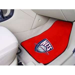  New Jersey Nets Car Auto Floor Mats Front Seat: Sports 