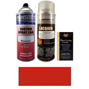   Bright Red Spray Can Paint Kit for 1996 BMW 5 Series (314): Automotive
