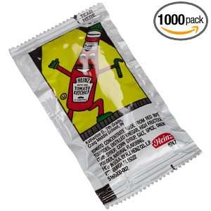 Heinz Tomato Ketchup, 0.25 Ounce Single Serve Packages (Pack of 1000 