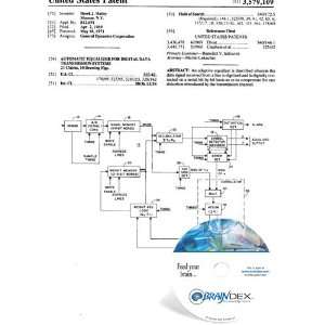   CD for AUTOMATIC EQUALIZER FOR DIGITAL DATA TRANSMISSION SYSTEMS