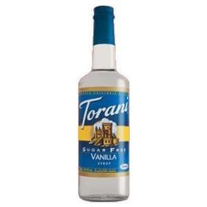   Sugar Free Vanilla Syrup 33.8 Ounces / 1 Liter (Extra Large Bottle