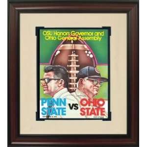  1978 Ohios State vs. Penn State Historic Football Program 