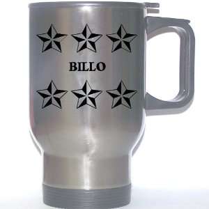  Personal Name Gift   BILLO Stainless Steel Mug (black 