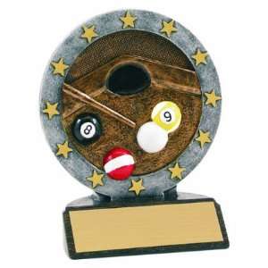  Pool All Star Resin Award Trophy