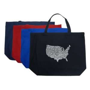   Navy USA Tote Bag   Created out of lyrics to The Star Spangled Banner
