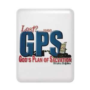  iPad Case White Lost Use GPS Gods Plan of Salvation 
