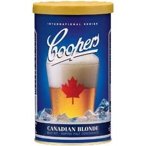 Complete Coopers Brewery Canadian Blonde Beer Kit Package:  