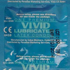    Vivid Lubricated Condom Of The Month Club: Health & Personal Care