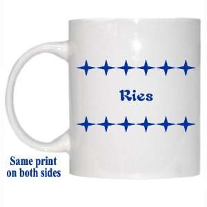  Personalized Name Gift   Ries Mug: Everything Else
