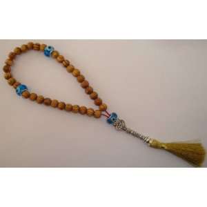   Prayer Worry Beads with Evil Eye   Hand Made By Jeannie Parnell Ee23