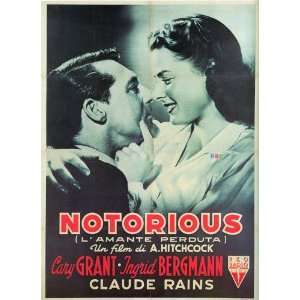  Notorious Movie Poster (11 x 17 Inches   28cm x 44cm 