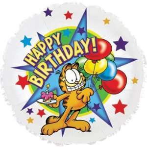 Garfield Happy Birthday 18 Foil Balloons: Toys & Games