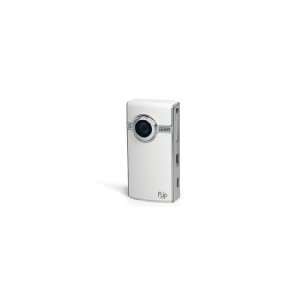  Flip Video MinoHD Camcorder, 60 Minutes (White) Camera 