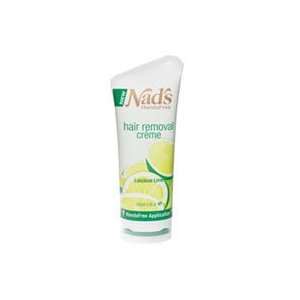 Nads HandsFree Sensitive Hair Removal Creme With Lime Flavor   6.8 Oz