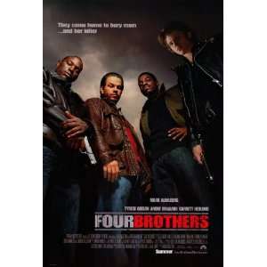  Four Brothers (2005) 27 x 40 Movie Poster Style B