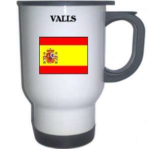  Spain (Espana)   VALLS White Stainless Steel Mug 