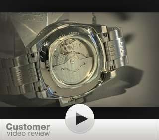   Mens YFH02001B Star Retro Future Black Automatic Watch: Watches