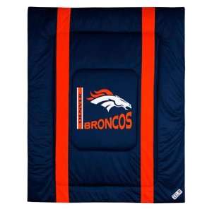  Denver Broncos Sideline Twin Comforter: Sports & Outdoors