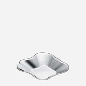  alvar aalto small stainless steel bowl by iittala: Kitchen 