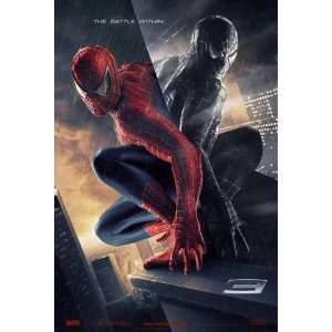   Spiderman 3 27x40 Double sided Advance B (UV Glossy Rain) Movie Poster