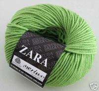 FILATURA Zara Yarn Wool Light Green #1727  