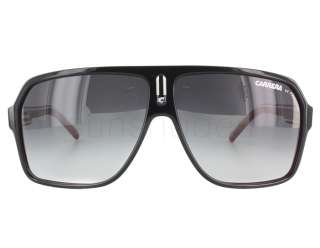 NEW Carrera 27 XAV90 Black Red Crystal / Dark Grey Gradient Sunglasses 