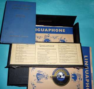 Linguaphone   Deutsch/German / 16X10 78rpm Set NICE  