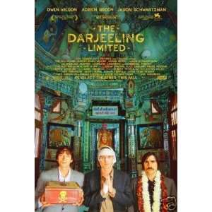  Darjeeling Limited Double Sided Original Movie Poster 
