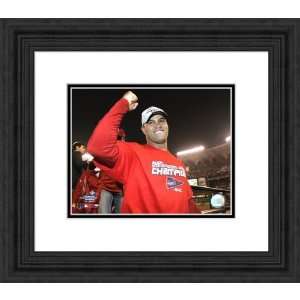 Framed Albert Pujols St. Louis Cardinals Photograph:  