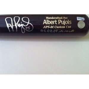  Albert Pujols Autographed Bat St Louis Cardinals: Sports 