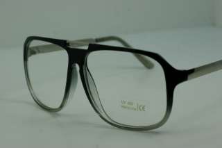 Large square black clear lens grandpa nerd glasses 50s  