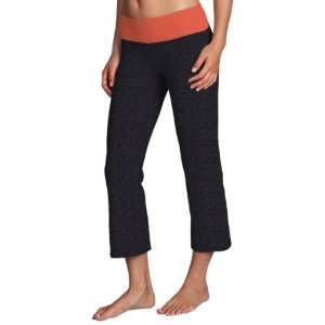  Zobha Womens Evolve Capri, Phantom Heather/Deep Orange 