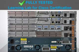 Cisco CCNA CCNP Best Lab for Cisco Exams 2x3620 Router,2620 Router 