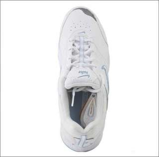 NIKE Womens VIEW II LEATHER White/Ice Blue 318171 111 WALKING SHOES 
