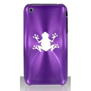  Apple iPhone 3G 3GS Purple C169 Aluminum Metal Back Case 