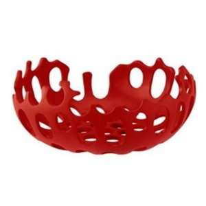  Zuo Allegra Polyresin Poly Matte Red Accessory: Patio 