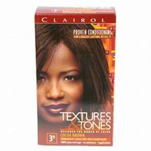  Clairol Text & Tone #3N Cocoa Brown Kit: Beauty