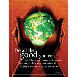  All the Good (Earth) Motivational Poster