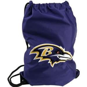  Baltimore Ravens Nylon Backsack: Sports & Outdoors
