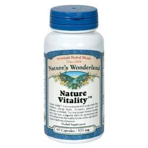  Natures Wonderland NATURE VITALITY, 60 Capsules Health 