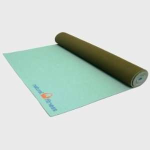  Eco Travel Yoga Mat Reversible Earth Sky FREE DVD: Sports 