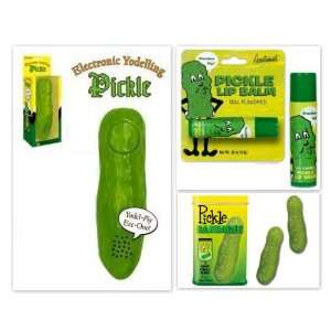  Yodeling Pickle Lovers Set of 3 Items Toys & Games